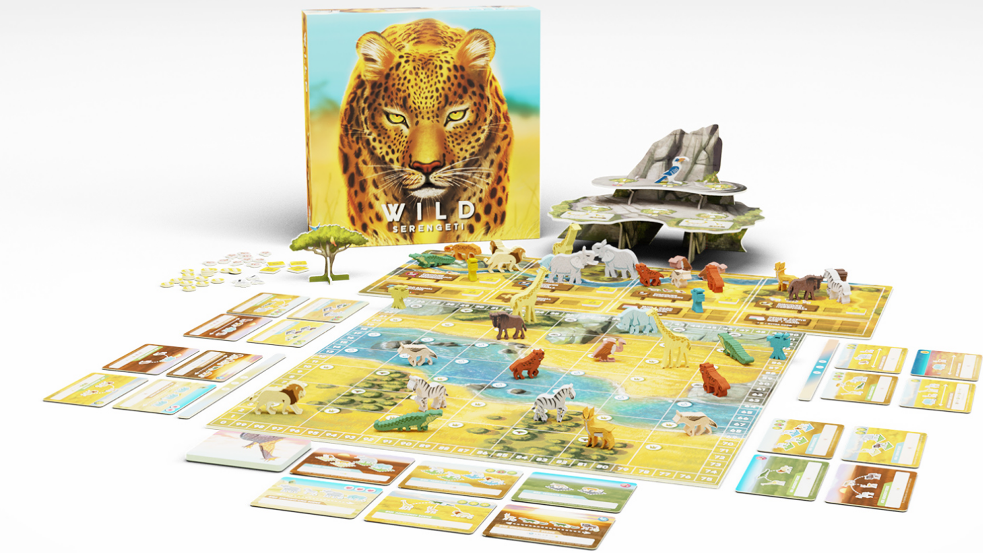 Wild Serengeti board game invites you to the next David